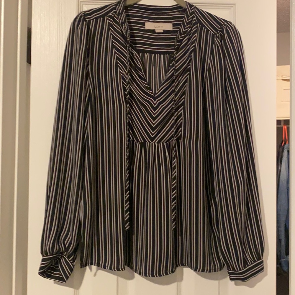LOFT Work Blouse